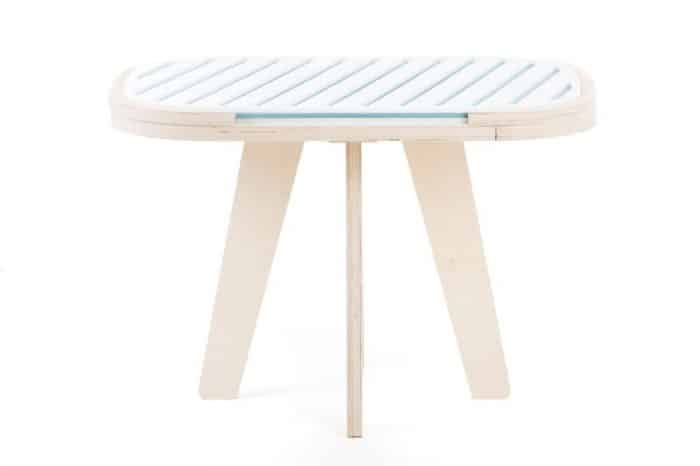 Slim touch side table