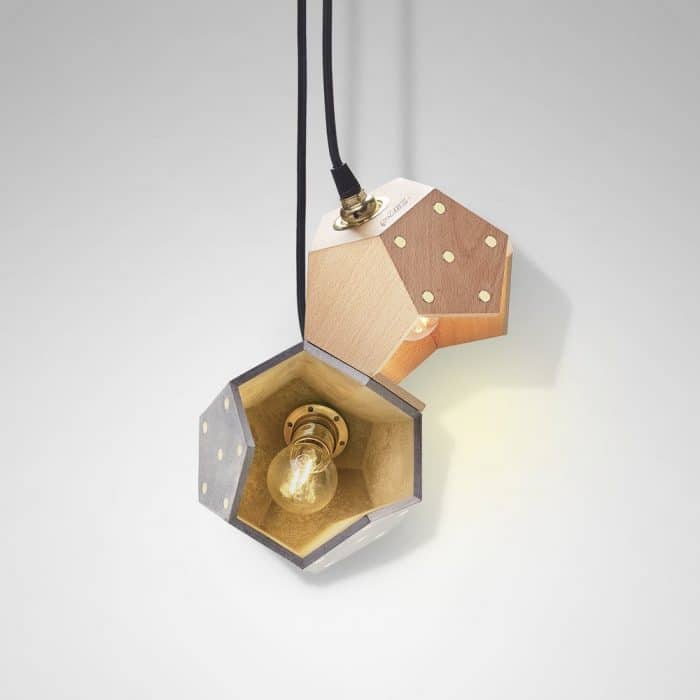 Basic twelve duo pendant lamp
