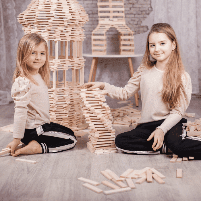 Lindenwood blocks, three hundred pieces