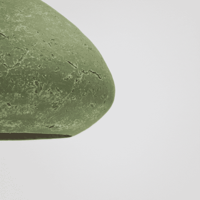 eco-friendly-paper-pendant-lamp-morphe-I-dark-green-sustainable-lamps-ekohunters-crea-re-inspiring-changes