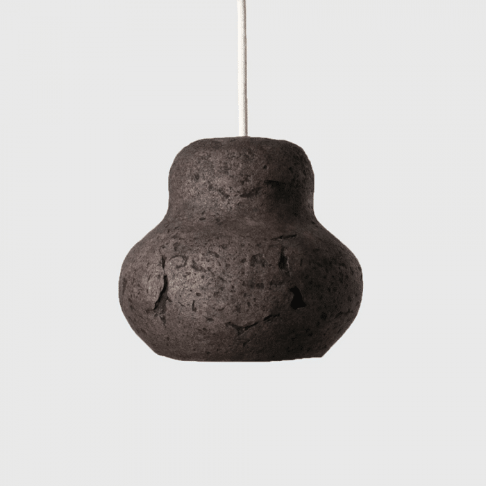 sustainable-black-umber-paper-pendant-lamp-morphe-venus-mini-sustainable-lamps-ekohunters-crea-re-inspiring-changes