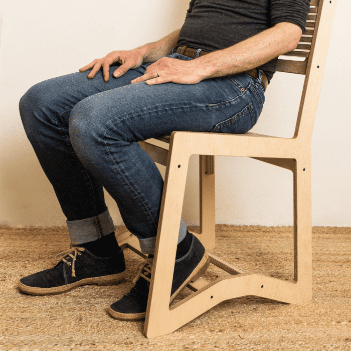 Silla madera HEX