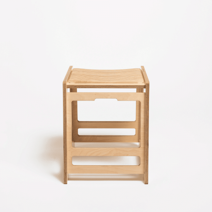 Taburete madera HEX 45 - Imagen 4