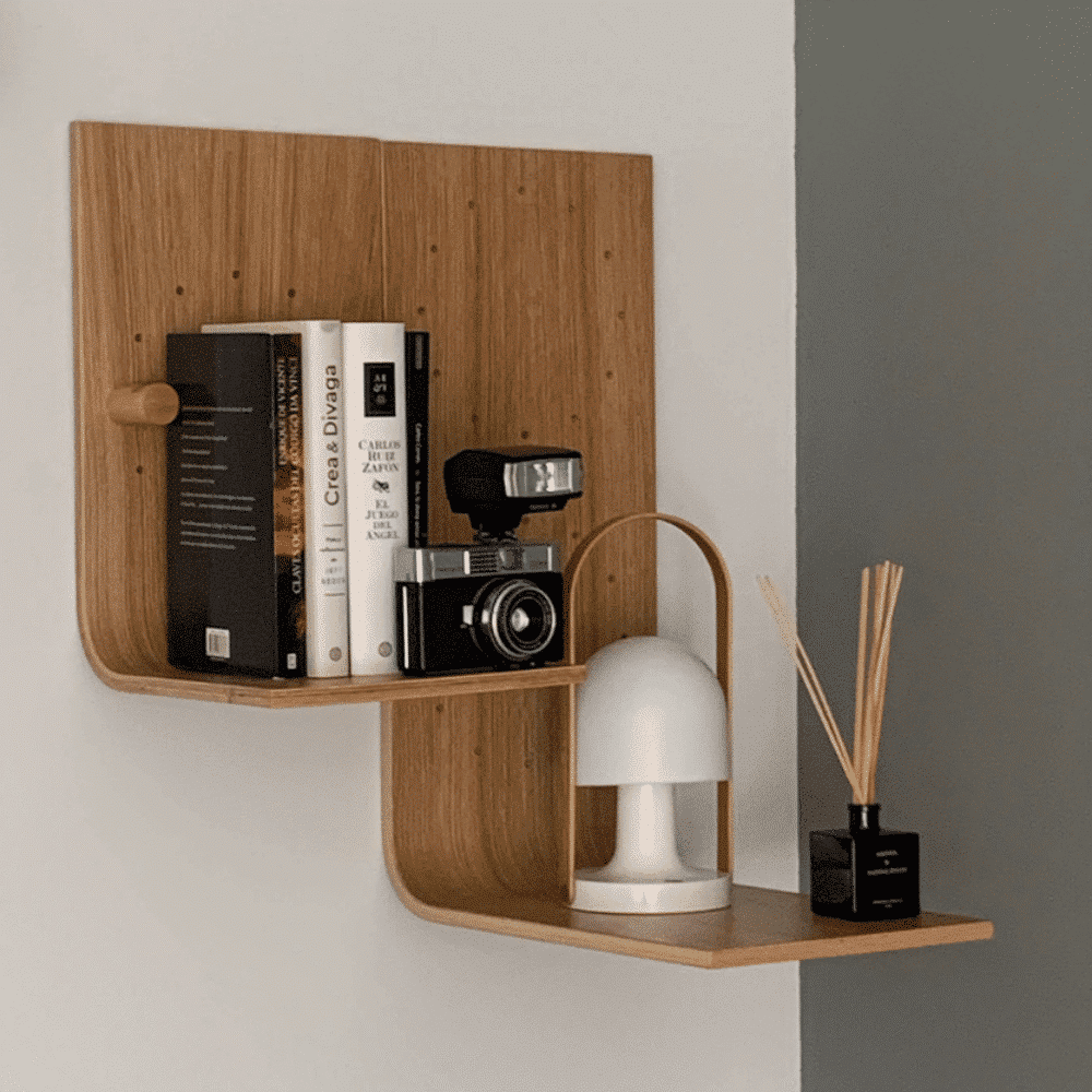 3-Pack Mixed Size Corner Shelf for Speakers, Books, Decor, Plants