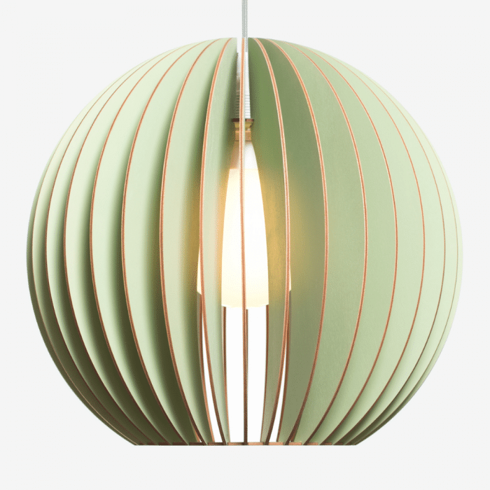 lampara-madera-sostenible-aion-Xl-verde-color-cable-gris-ekohunters-iumi