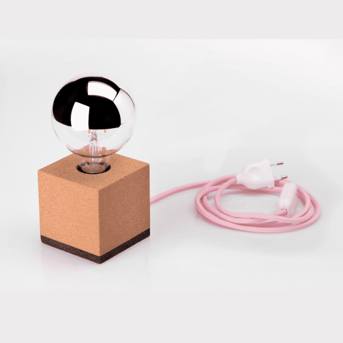 Moco Kork Sockel Tischlampe – Bild 3