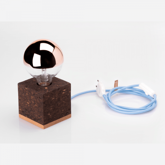 Moco Kork Sockel Tischlampe