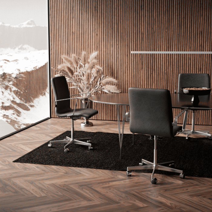 Charcoal Cotton Rug