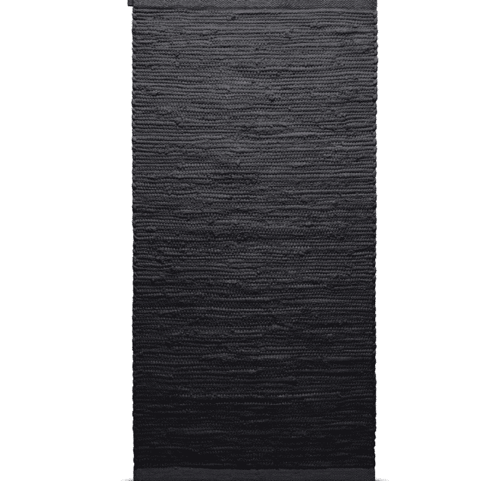 Charcoal Cotton Rug – Bild 2