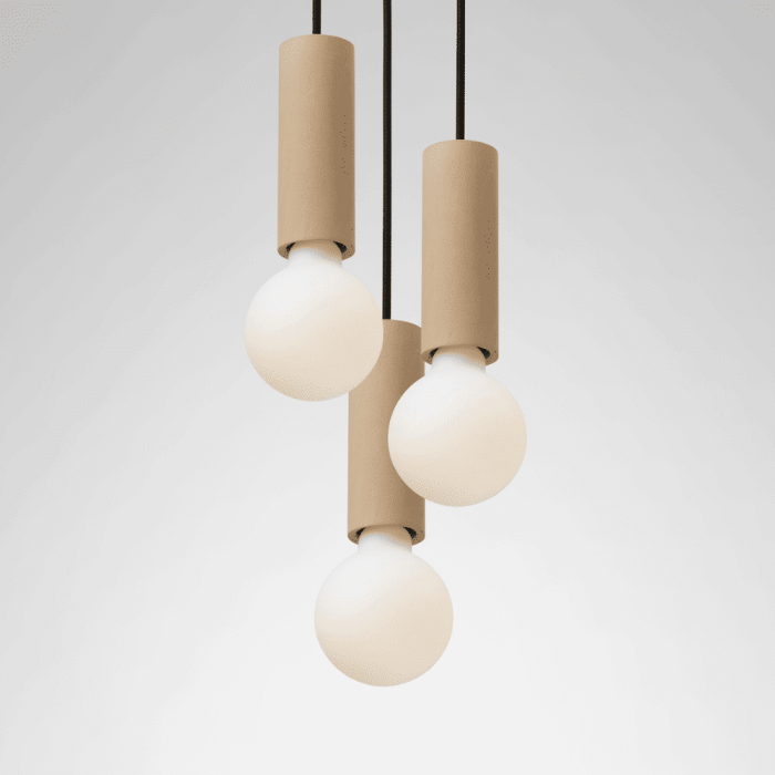 lámpara-de-techo-colgante-ila-trio-beige-platodesign-ekohunters-sostenibilidad-diseño-ecológico-sostenible