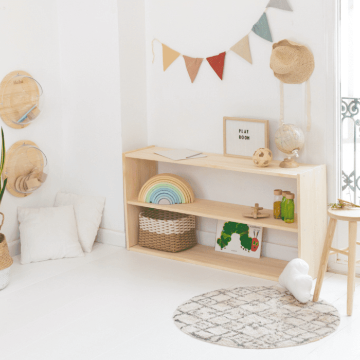 estanteria-mediana-sostenible-infantil-montessori-ekohunters-mini-piu-ecodiseno