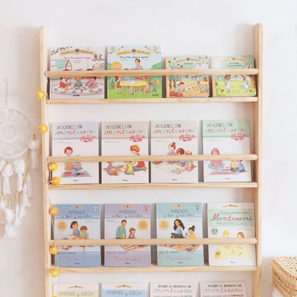 Librería infantil lisa Montessori en Ekohunters