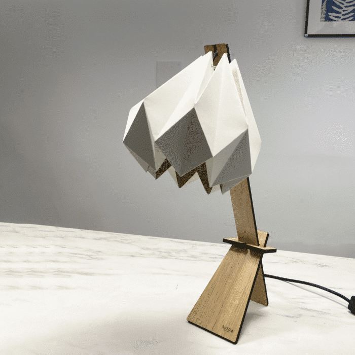 Lámpara de mesa origami Bell - Imagen 2